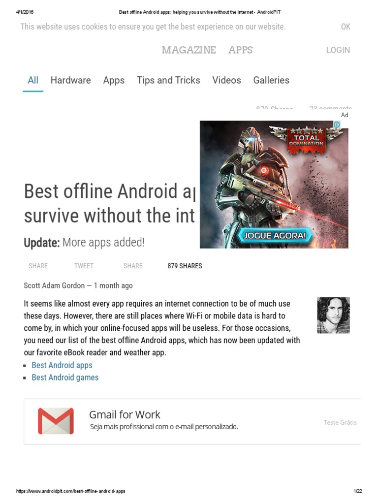 Best Offline Android Apps - Helping You Survive Without The Internet