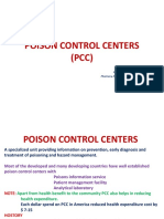 Poison Control Centers (PCC)