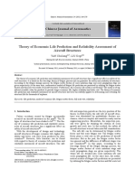 Theory of Economic Life Prediction and Reliability Assessment of Aircraft Structures