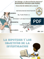 Hipotesis y Objetivos Te