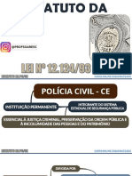 Aula 01 - Estatuto Da PC Ce - Prof. Soares