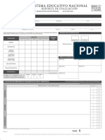 Reporte de Evaluacic3b3n Editable 3c2b0 Primaria 2014 2015 PDF