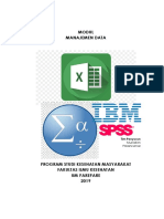 Modul Manajemen Data (Excel & SPSS)
