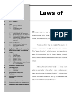 IITJEE Syllabus on Newton's Laws of Motion