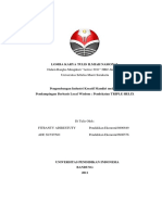 LKTI NAS ACTIVE Fitranty UPI Pengembangan Industri Kreatif PDF