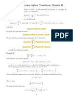 Solving PDEs using Laplace Transforms