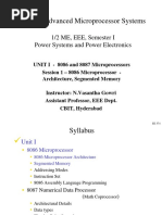 UnitI - Session1 - 8086 - 8087 Min Max Mode Timing Diagram