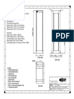 Black Epoxy-Coated Steel Open Rack Specifications