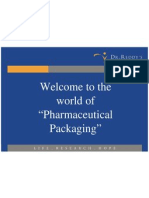 Welcome To The World of "Pharmaceutical Packaging"