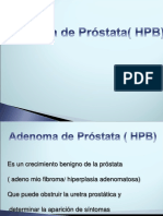 Adenoma de Prostata Catedra de Urologia UCC