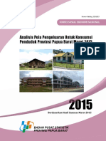 Analisis Pola Pengeluaran Untuk Konsumsi Penduduk Provinsi Papua Barat Maret 2015