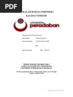 Makalah Kalimat Efektif Word Docx
