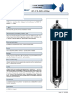 Asme Bladder Accumulator Datasheet