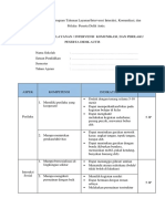 Tabel Program Semester - Tahunan Diketahui Kepsek