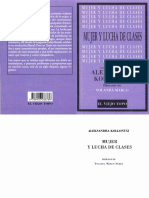 Mujer y Lucha de Clases A.G PDF