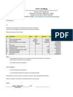 Charles Azucena CE: Item Description Qnty Unit Unit Price Amount