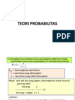 TEORI PROBABILITAS DAN PENYELESAIAN MATEMATIS