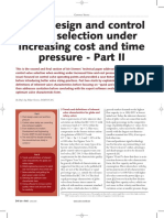 Plant Design & CV Selection