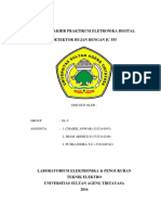 Laporan Akhir Praktikum Eletronika Digit PDF