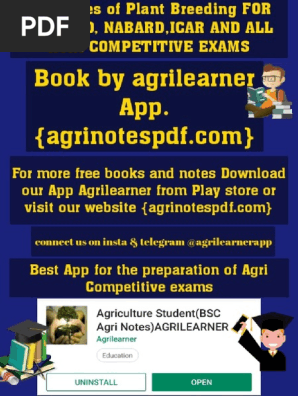 Principles of Plant Breeding