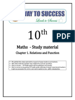 10 STD Maths