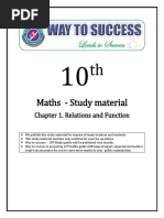 10 STD Maths