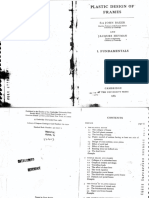 Plastic Design of Frames