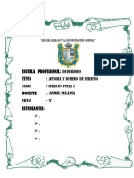 Autoria y Dominio de Derecho