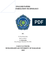 English Papers About Information Technology: Muhammadiyah University of Makassar 2018