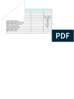 Data Collection Sheet For Boiler