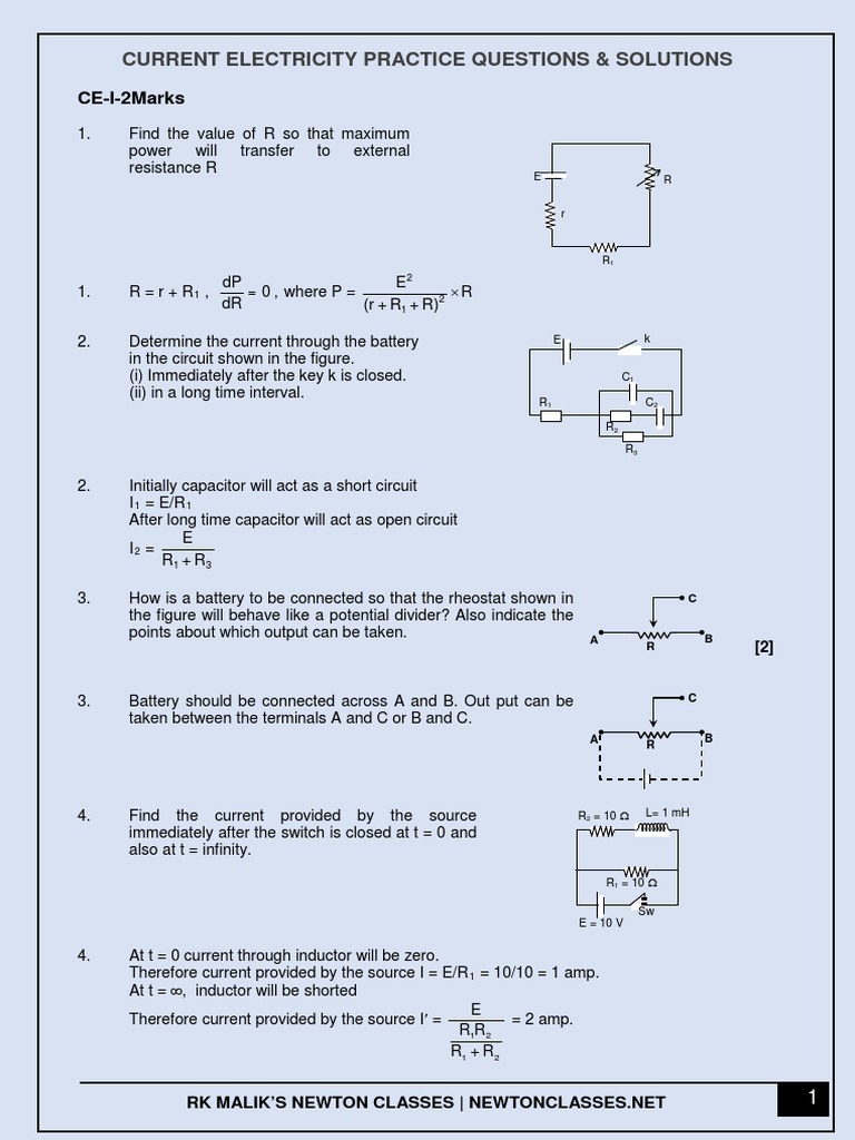 Ce 11 B Pdf Pdf Volt Capacitor