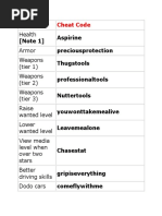 Result Cheat Code: (Note 1) Aspirine Preciousprotection Thugstools Professionaltools Nuttertools