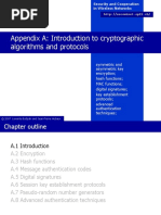 Appendix A: Introduction To Cryptographic Algorithms and Protocols