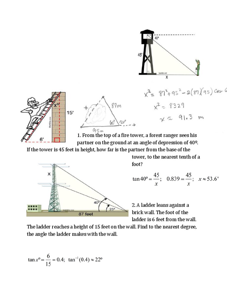 Math Questions | PDF | Sine | Triangle