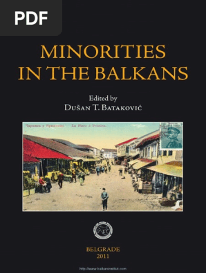 111 Minorities In The Balkans Pdf Pdf Kosovo Serbia