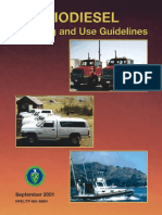Biodiesel Handling and Use Guidelines