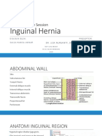 Clinical Science Session on Inguinal Hernia