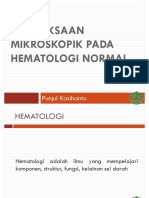 Kuliah II - Pemeriksaan Mikroskopik Pada Hematologi Normal