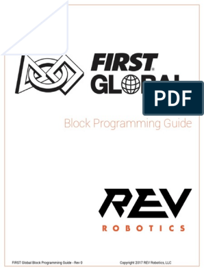 rev robotics programming