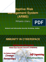 Adaptive Risk Management System (ARMS) : Mihaela Ulieru