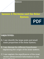 Lesson 2 Universe and Solar System