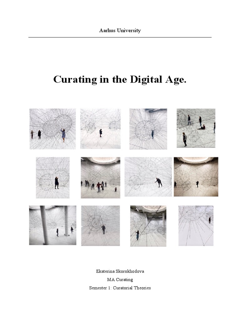 Curating in The Digital Age PDF PDF Curator Social Media