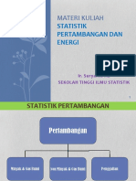 9a. Statistik Pertambangan Dan Energi Kuliah New