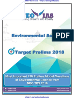 Environmental Science: Target Prelims 2018