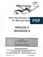 Mermaid Marine Parts Manual Mirage II Magnum II From January Serial Numbers Beginning 11000