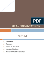 Oral Presentations - Stem PDF