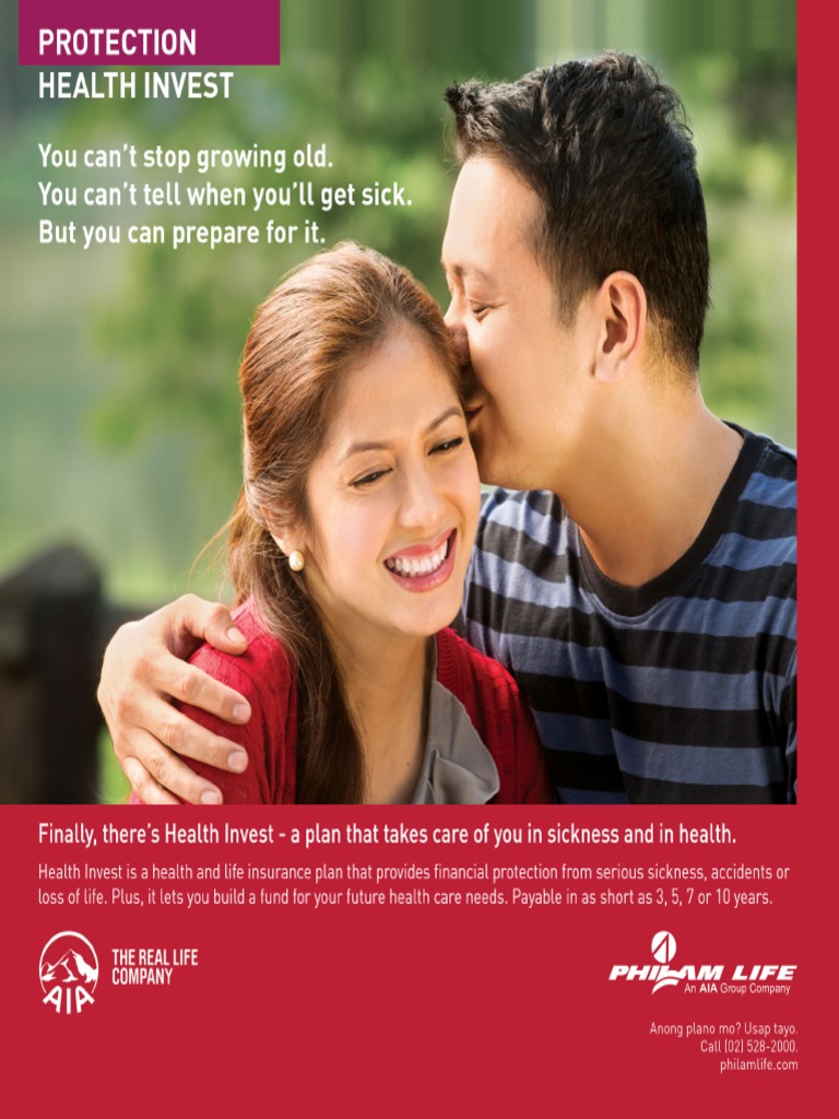 Aia Philam Life Health Invest PDF American International Group