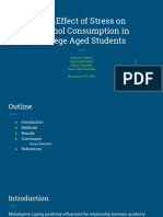 the effect of stress on alcohol consumption in college aged students