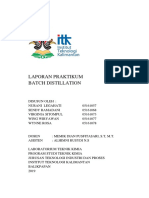 Laporan Batch Distillation B-7 FINAL