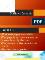 Static Vs Dynamic 2